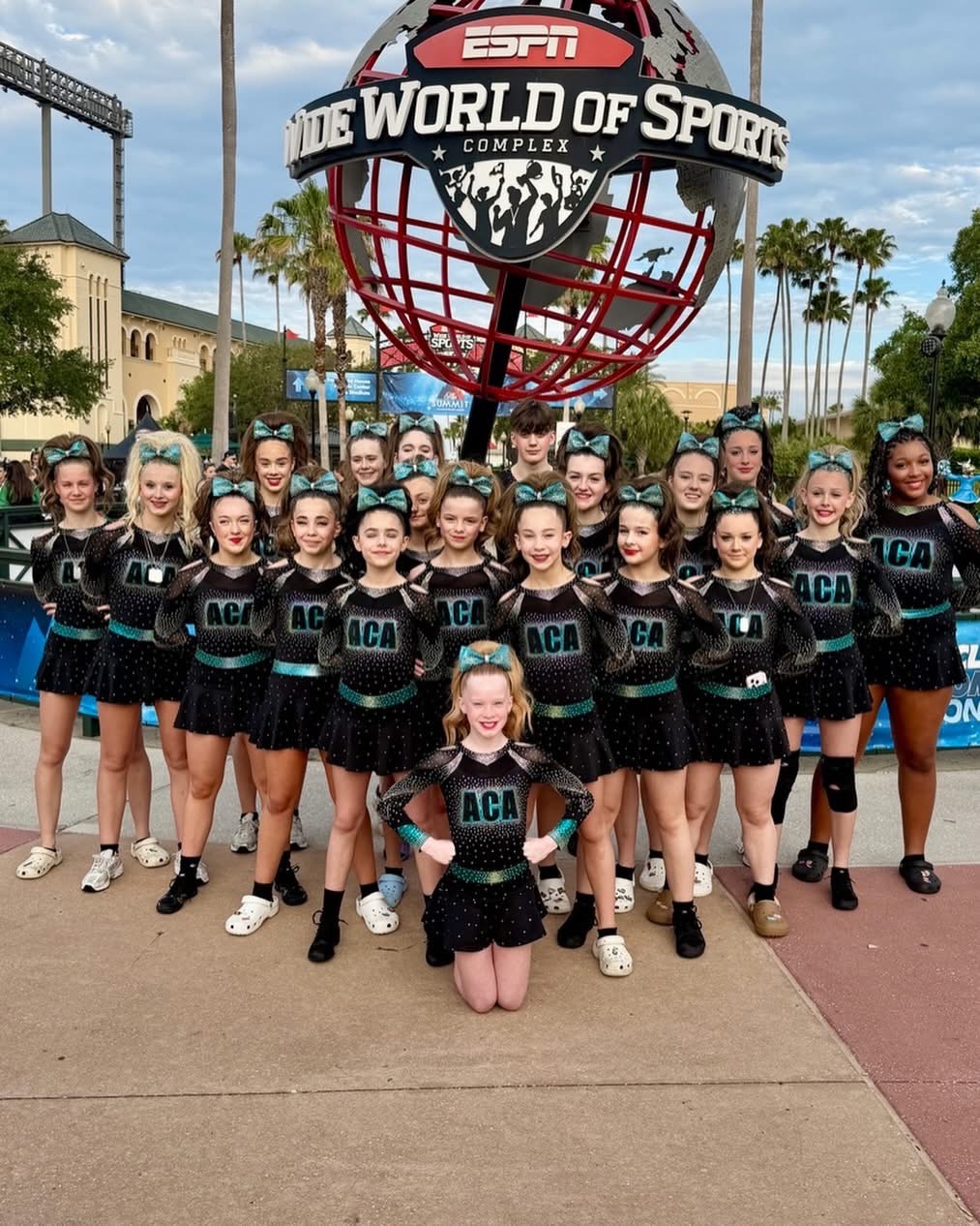 ACA competitive team at the ESPN Wide World of Sports complex